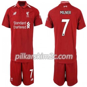 Koszulka Liverpool MILNER 7 Dziecięca Główna 2018-2019 - Koszulki Piłkarskie